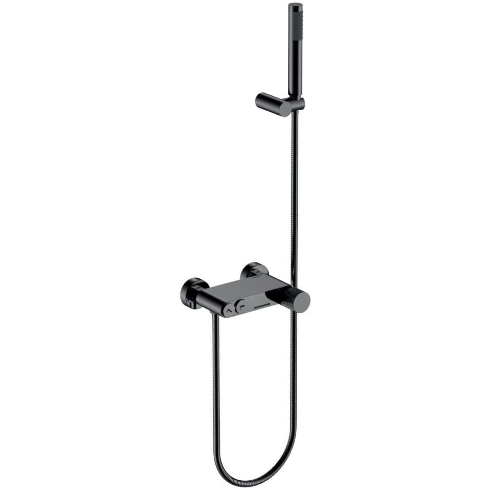 Смеситель Богеме (Boheme) Stick для ванны Shine Gun Metall Linea 123-SGM.3
