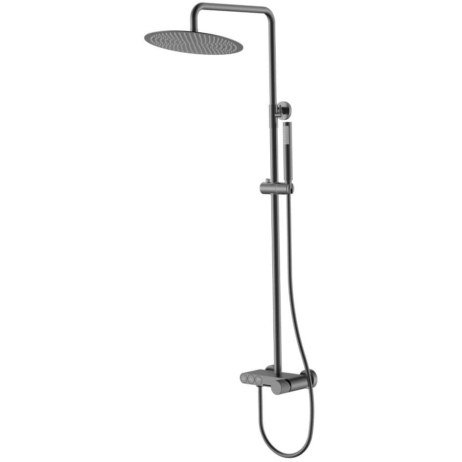 Стойка для душа Богеме (Boheme) Stick Gun Metal Linea 128-GM.3