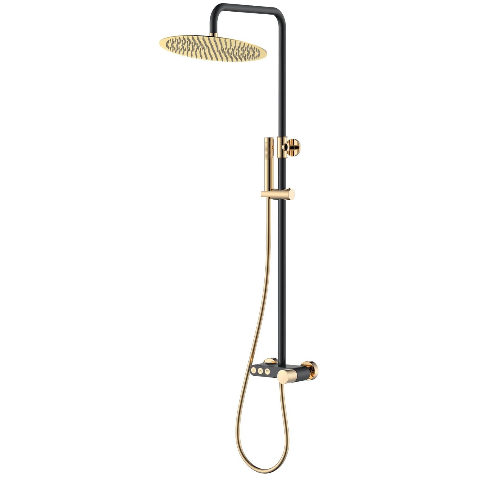 Стойка для душа Богеме (Boheme) Stick Black Touch Gold 128-BG.2