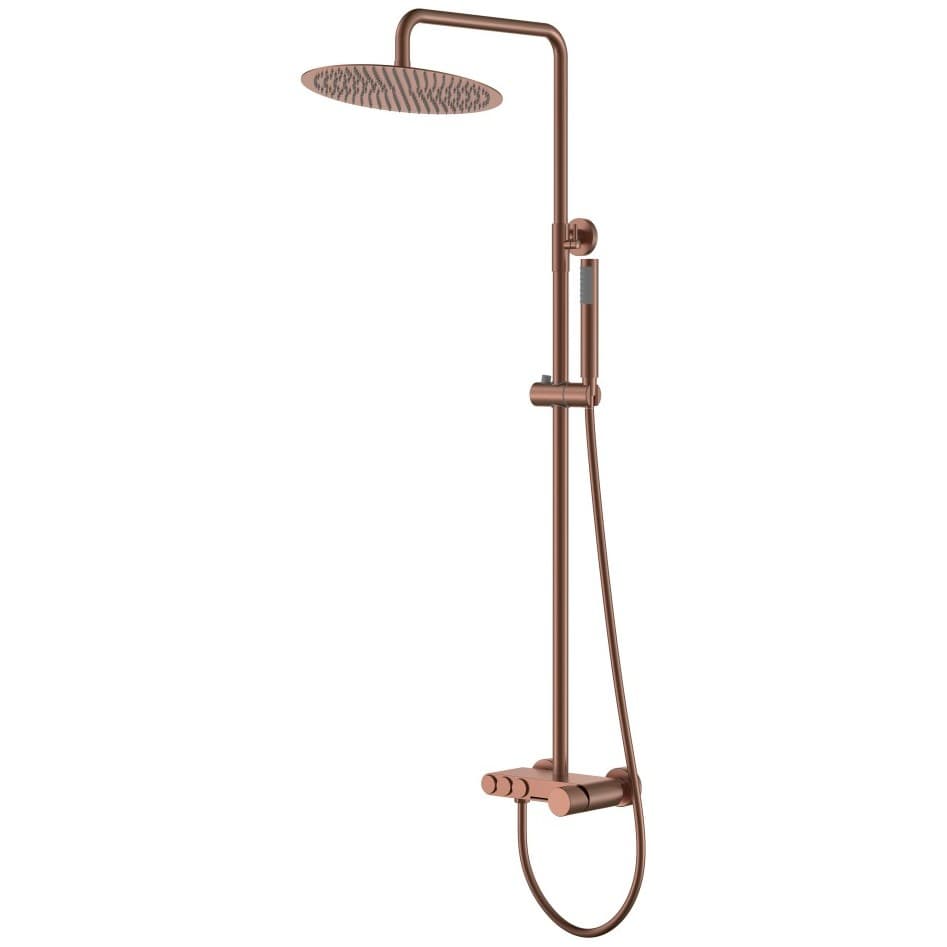 Стойка для душа Богеме (Boheme) Stick Brushed Bronze Spirale 128-BRB.4