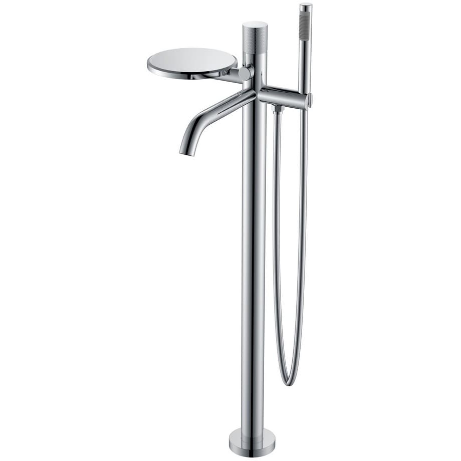 Смеситель для ванны Богеме (Boheme) Stick напольный Chrome Touch Chrome 129-CRCR.2