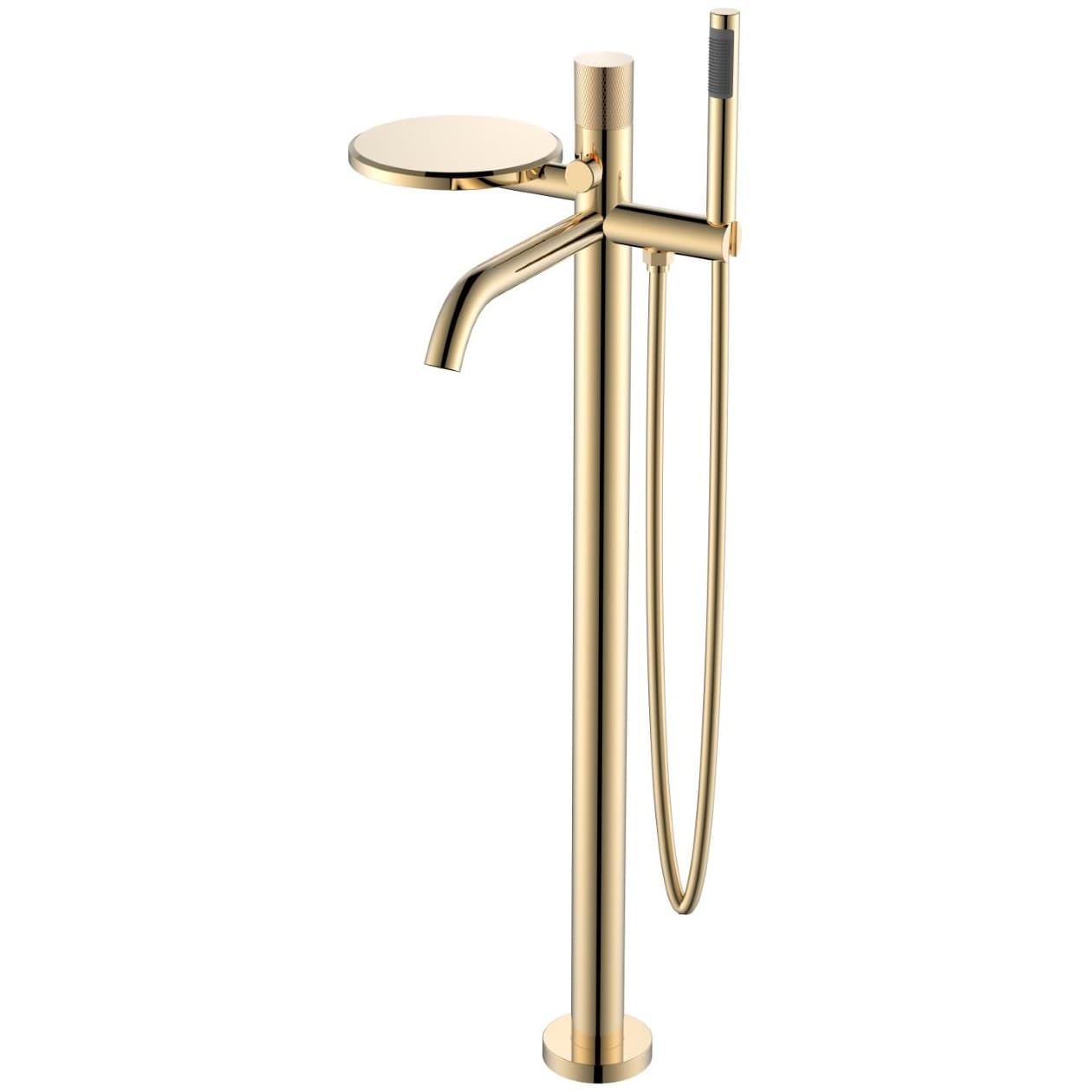 Смеситель для ванны Богеме (Boheme) Stick напольный Gold Touch Gold 129-GG.2
