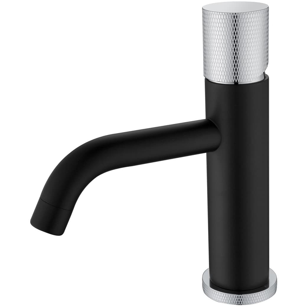 Смеситель Богеме (Boheme) Stick для умыв. низ. Black Touch CHROME Комплект 121-BCR.2