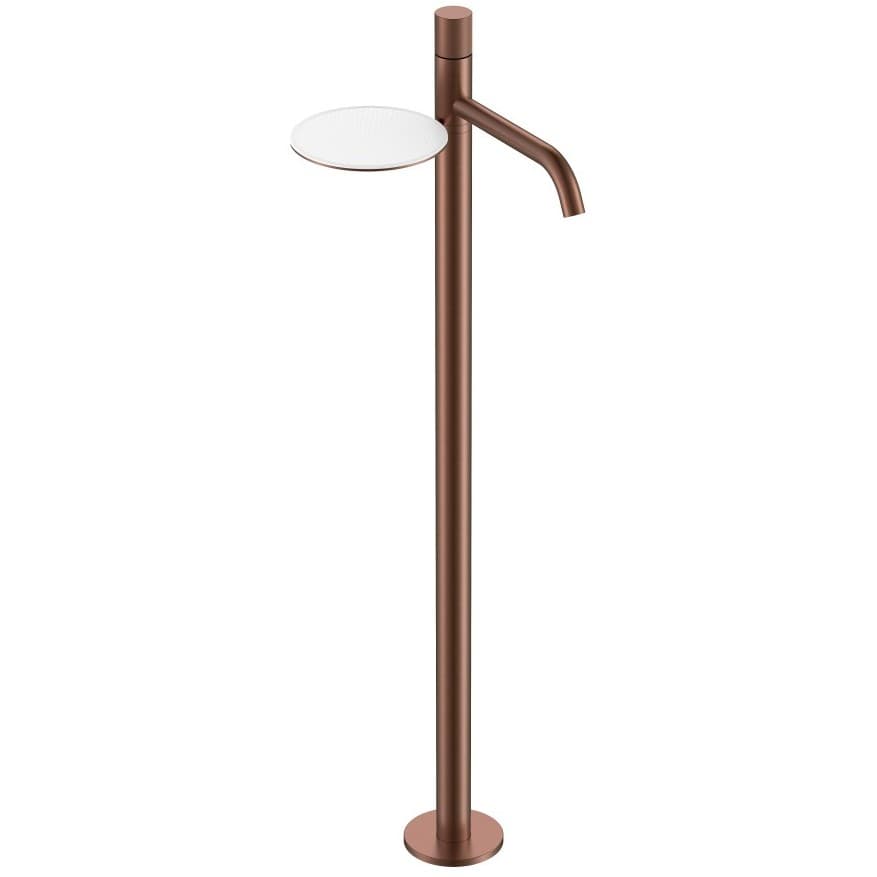 Смеситель Богеме (Boheme) Stick напольный для умыв. Brushed Bronze Spirale 120-BRB.4