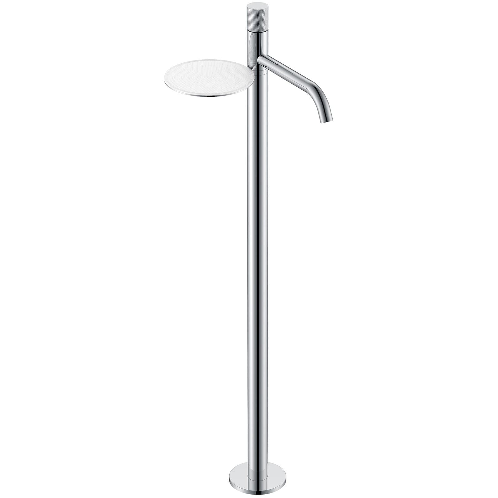 Смеситель Богеме (Boheme) Stick напольный для умыв. Chrome Spirale 120-CRCR.4