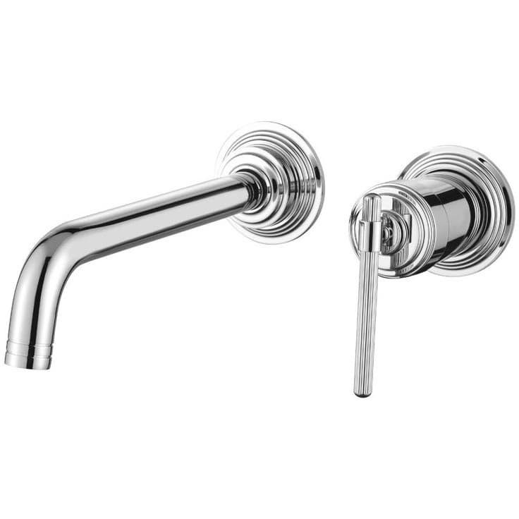 Смеситель Богеме (Boheme) для умывальника из стены, Eterna Chrome 175-CR