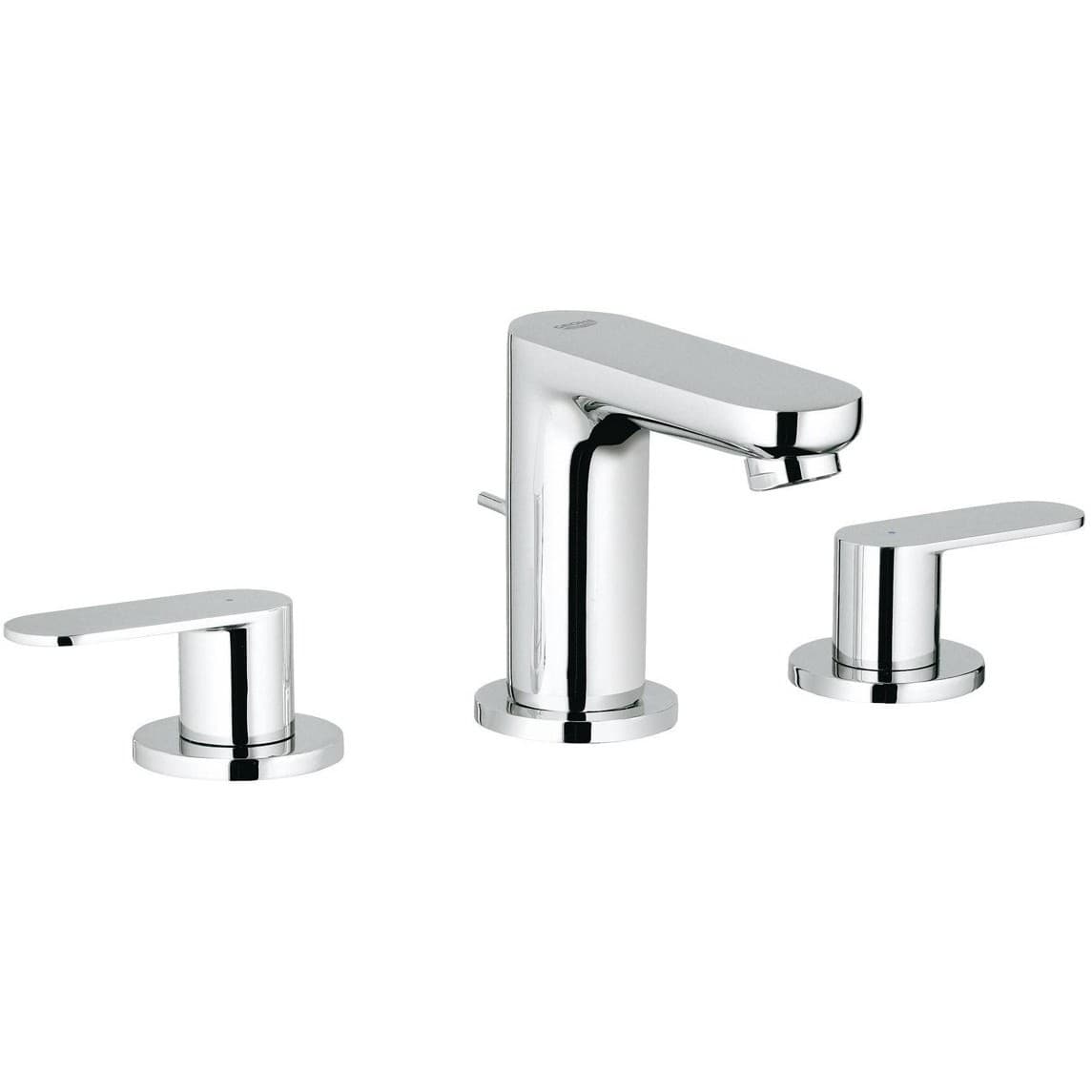 Смеситель для раковины Grohe (Гроэ) Eurosmart Cosmopolitan на 3 отверстия с донным клапаном, хром (20187000)