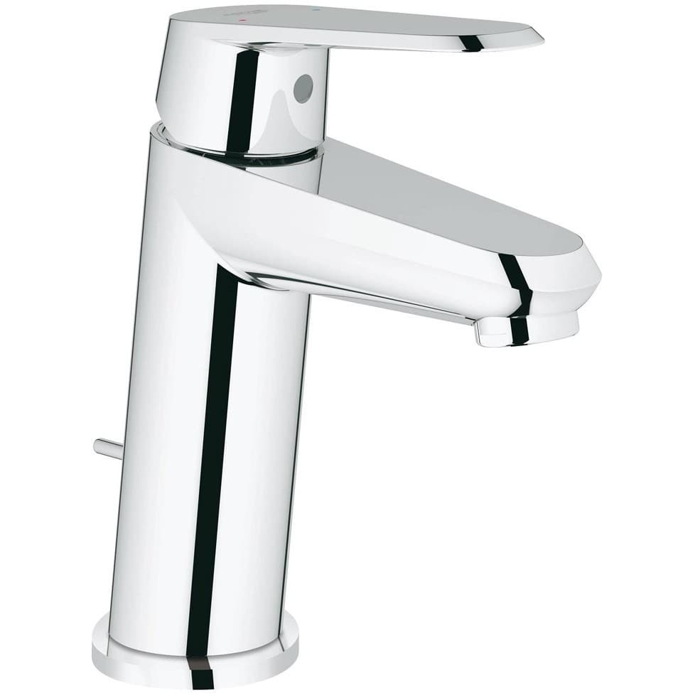 Смеситель для раковины Grohe (Гроэ) Eurodisc Cosmopolitan с донным клапаном, уменьшенный, хром (23049002)