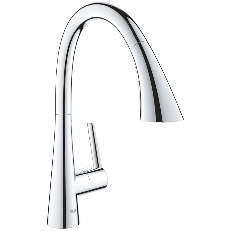Смеситель для кухни Grohe (Гроэ) Zedra с выдвижной лейкой, хром 32294002