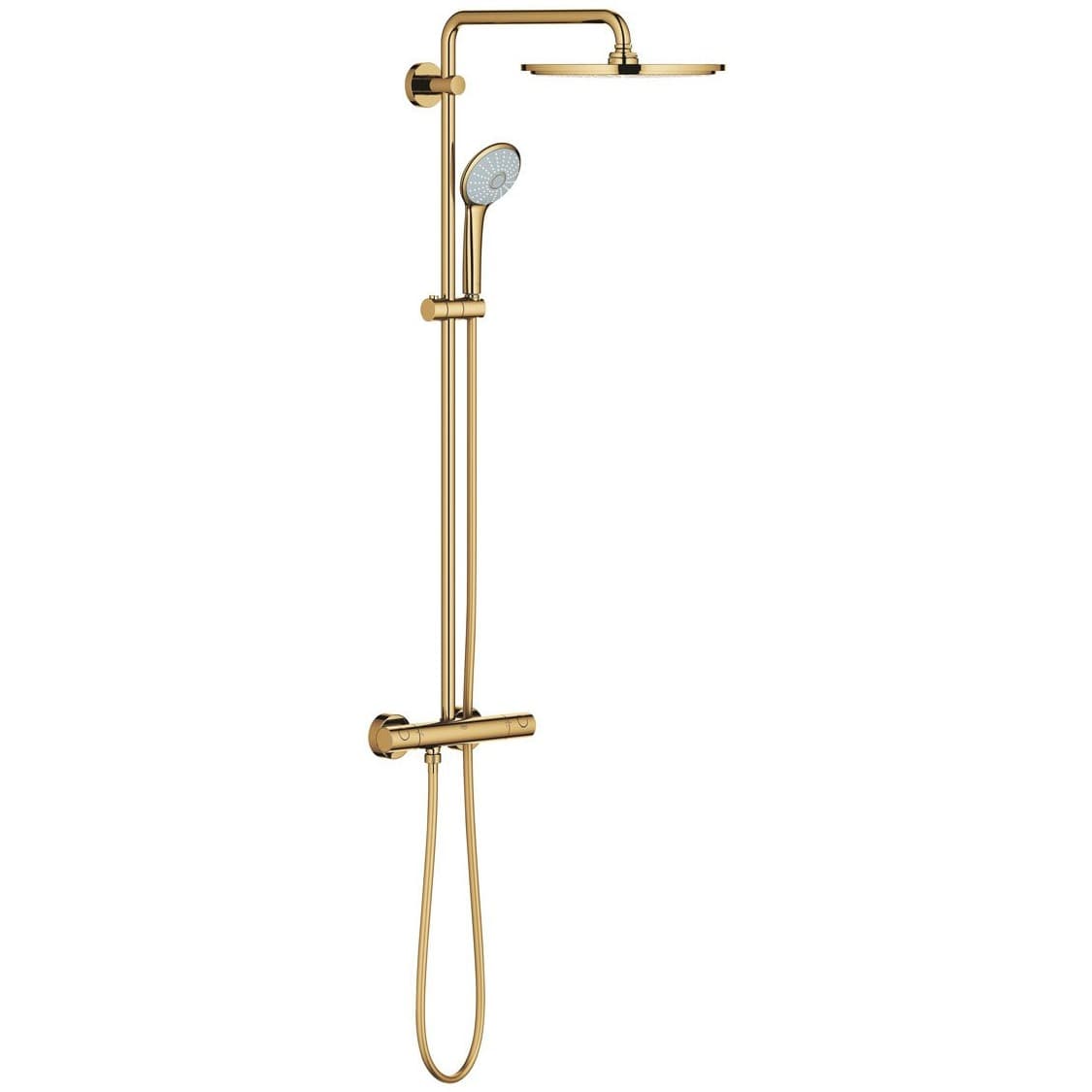 Душевая система Grohe (Гроэ) Euphoria, холодный рассвет глянец 26075GL0