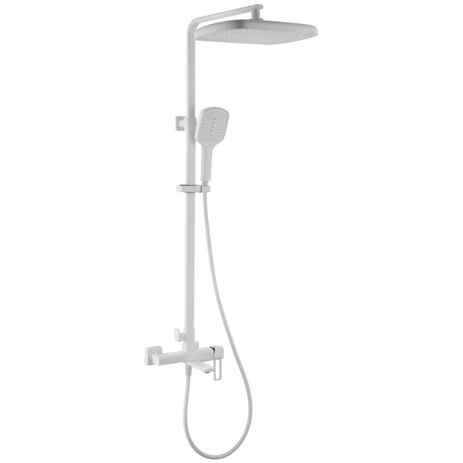Душевая система Ganzer (Ганзер) GZ12163-F, белый