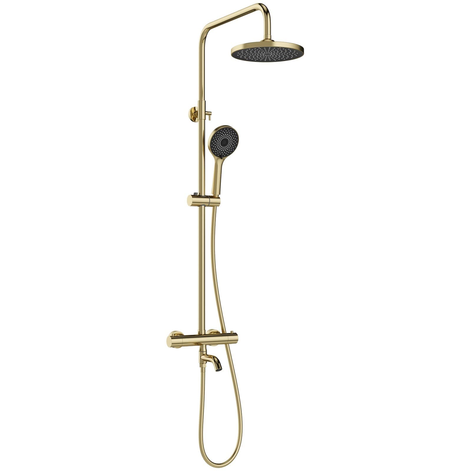 Душевая стойка Створки Готланд S13170GM золото, Stworki