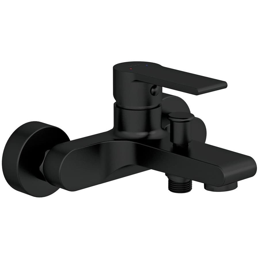 Смеситель для ванны Cersanit (Церсанит) Brasko Black черный (63108)