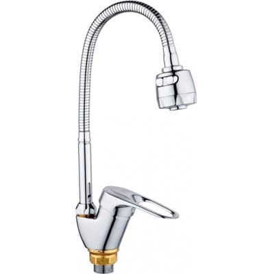 Смеситель Hansen (Хансен) для кухни с гибким изливом H52030 хром