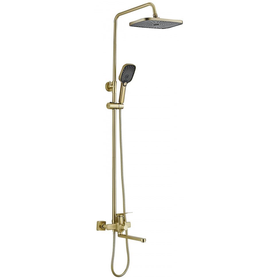 Душевая система Hansen (Хансен) H33020-S Матовое золото