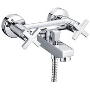 Смеситель для ванны с коротким изливом Wasserkraft (Васеркрафт) Weser 7801 хром