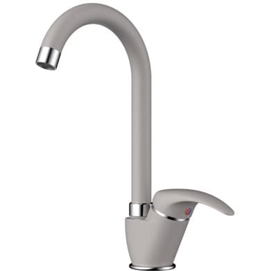 Смеситель для кухни Omoikiri (Омойкири) Umi GR leningrad grey 4994266
