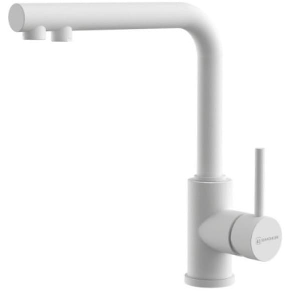 Смеситель для кухни Omoikiri (Омойкири) Nakagawa 2 Plus-WH под фильтр белый 4994415