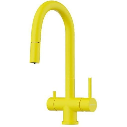 Смеситель для кухни Omoikiri (Омойкири) Akita-S SL под фильтр Sicilian lemon матовый 4994440