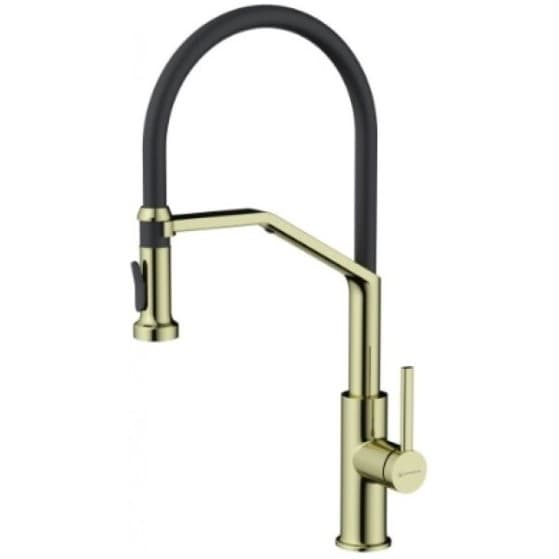 Смеситель для кухни Омоикири Makkari 2 Plus-SB черный 4994496, Omoikiri