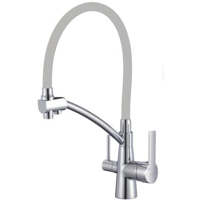 Смеситель для кухонной мойки под фильтр Savol (Савол) хром, серый S-L1805-04