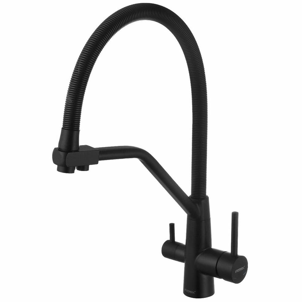 Смеситель для кухни под фильтр Fmark (Фмарк) FS0762H черный