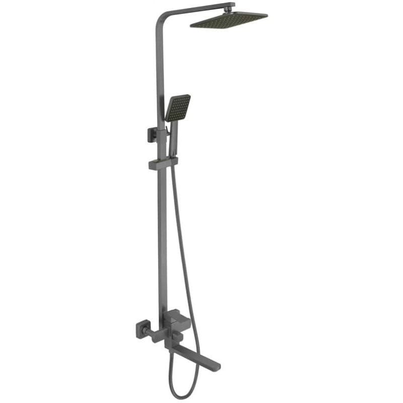 Душевая стойка Fmark (Фмарк) FS8145-25Q, графит