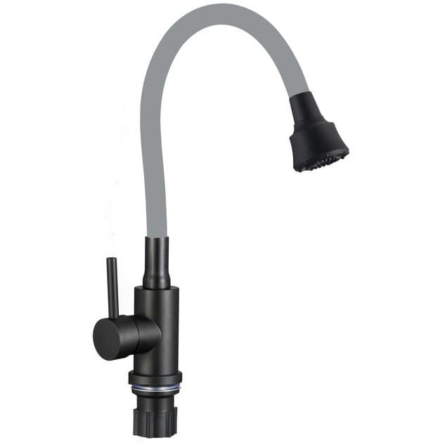 Смеситель для кухни Fmark (Фмарк) FS8288H-04, черный