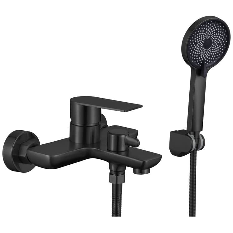 Смеситель для ванны Fmark (Фмарк) FS8803H, черный