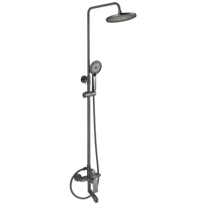 Душевая стойка Fmark (Фмарк) FS8845Q, графит