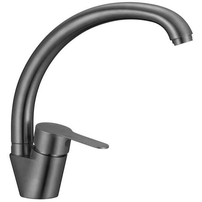 Смеситель для кухни Fmark (Фмарк) FS8234Q, графит