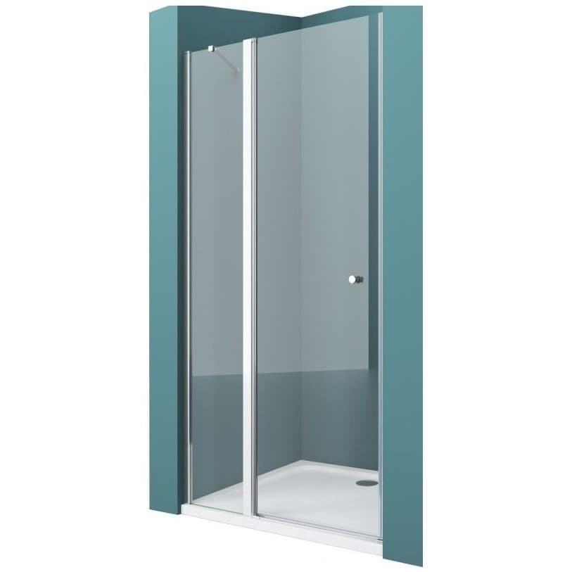 Душевая дверь BelBagno (Бельбагно) ETNA-B-12-60/20-C-Cr-90 хром, стекло прозрачное 6 мм (800х1950)