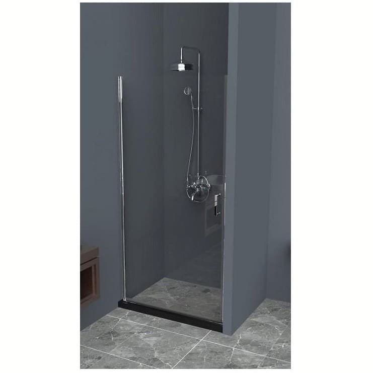 Душевая дверь BelBagno (Бельбагно) UNO-B-1-90-C-Cr хром, стекло прозрачное 5 мм (1900х900)