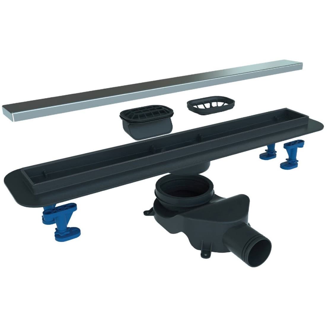 Душевой лоток BelBagno (Бельбагно) BB-LD-LUCE-80-BIANCO белый матовый