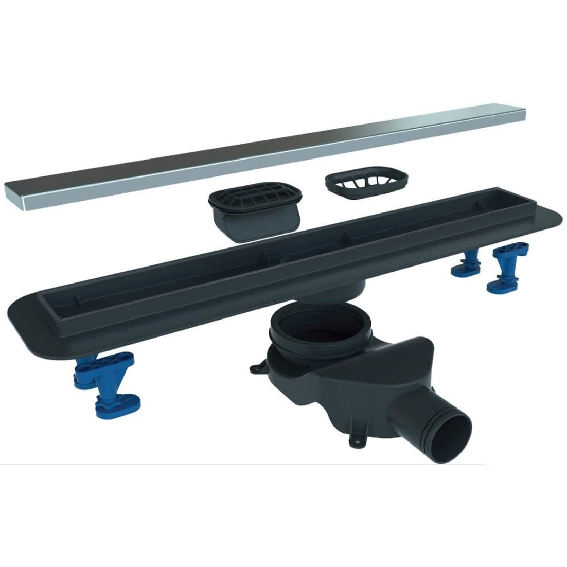Душевой лоток BelBagno (Бельбагно) BB-LD-LUCE-80-CR хром