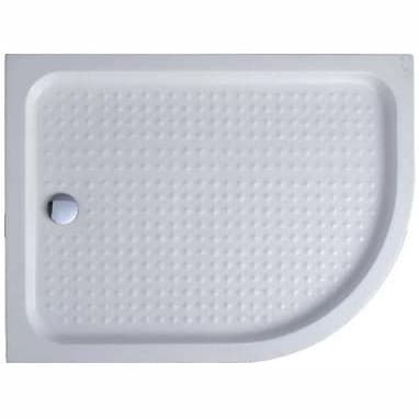 Душевой поддон Cezares (Цезарис) Tray-A-RH-120/80-550-15-W-L акриловый цвет белый 120х80х15 см