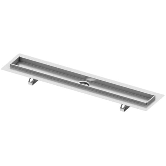Душевой лоток ТЕСЕ TECEdrainline серый металлик 151х900х65 мм 600900, TECE