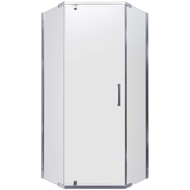 Душевой уголок Тритон (Triton) Дэка-Хром 900х900х1900 мм, прозрачный 6 мм, профиль хром (Щ0000053608) (2 места)