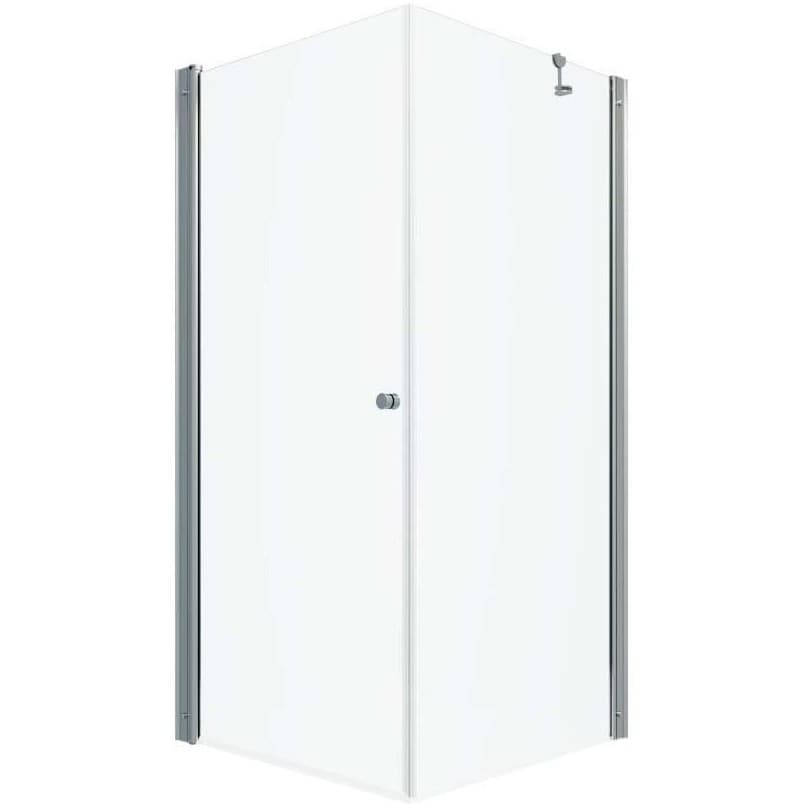 Душевой уголок Тритон (Triton) Форта-Хром 900х900х1850 мм, прозрачный 5 мм, профиль хром (Щ0000054476) (2 места)
