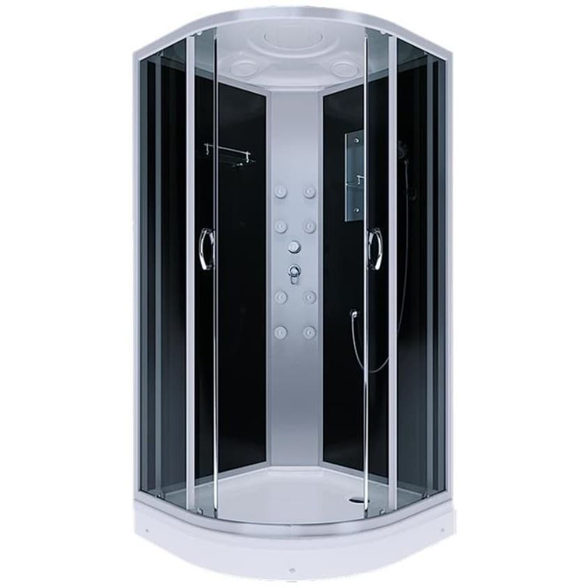 Душевая кабина Erlit (Ерлит) Comfort 900х900х2150 мм, стекло матовое (ER 3509PF-C4-RUS)