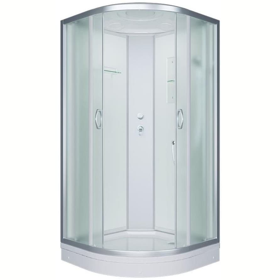 Душевая кабина Erlit (Ерлит) Comfort 1000х1000х2150 мм, стекло матовое (ER 3510P-C3-RUS)