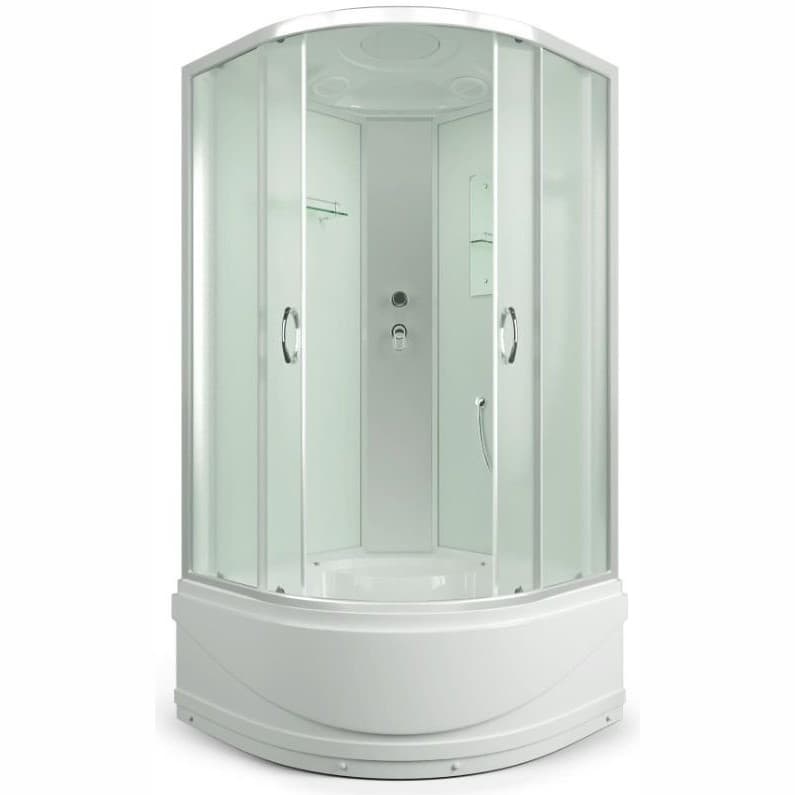 Душевая кабина Erlit (Ерлит) Comfort 1000х1000х2150 мм, стекло матовое (ER 3510TP-C3-RUS)