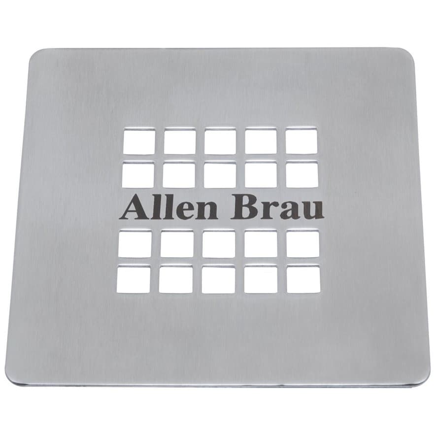Накладка для сифона Allen Brau Priority 127х127 см 8.310N1-SS, нержавеющая сталь