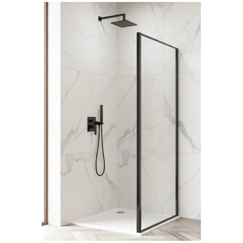 Душевая перегородка Керамалюкс серая 900х1900 мм CL90QG GREY, Ceramalux