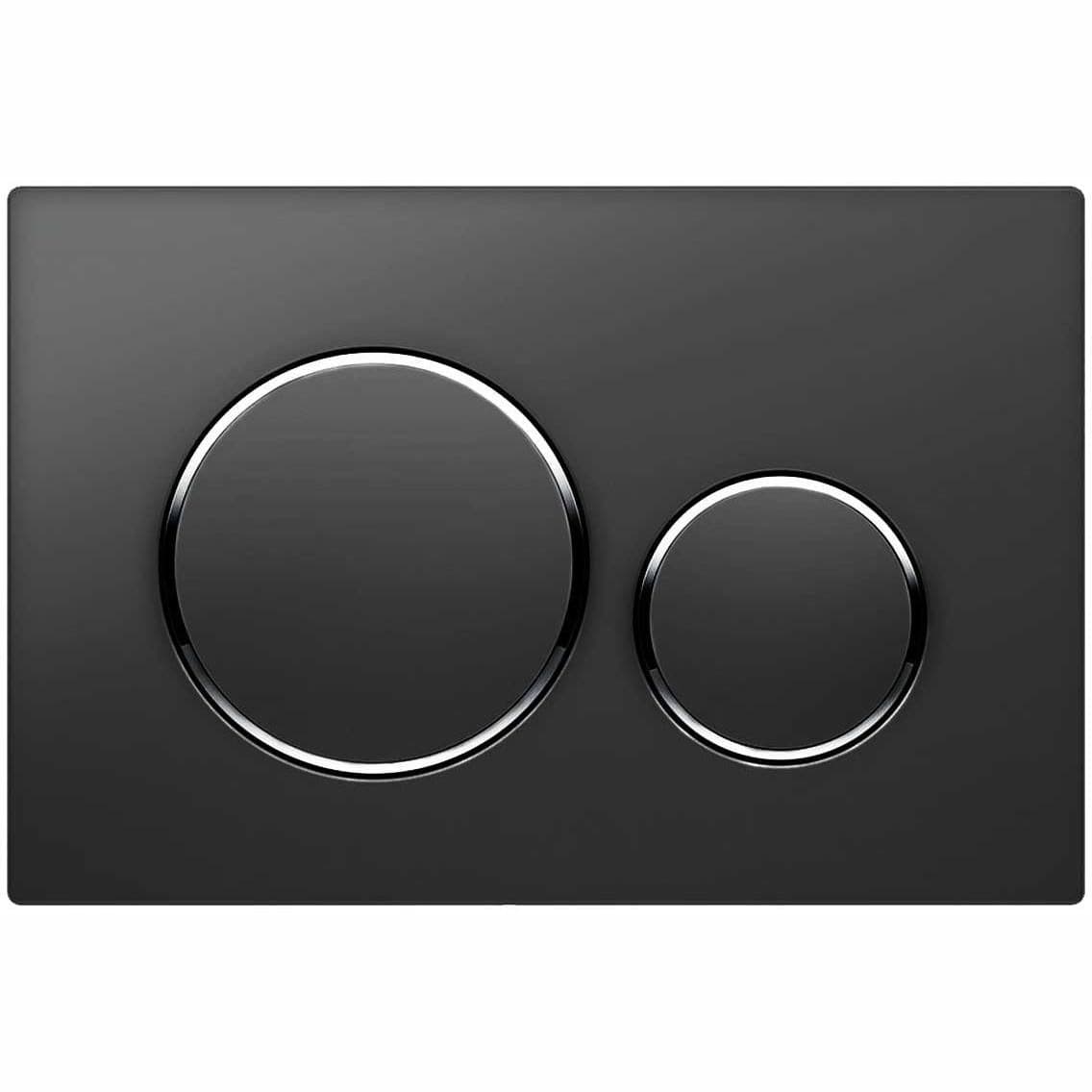 Кнопка смыва Vincea (Винчея) VFP-005MB цвет черный матовый