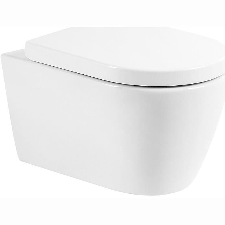 Унитаз подвесной безободковый BelBagno (Бельбагно) MARINO с сиденьем BB105CHR/BB865SC
