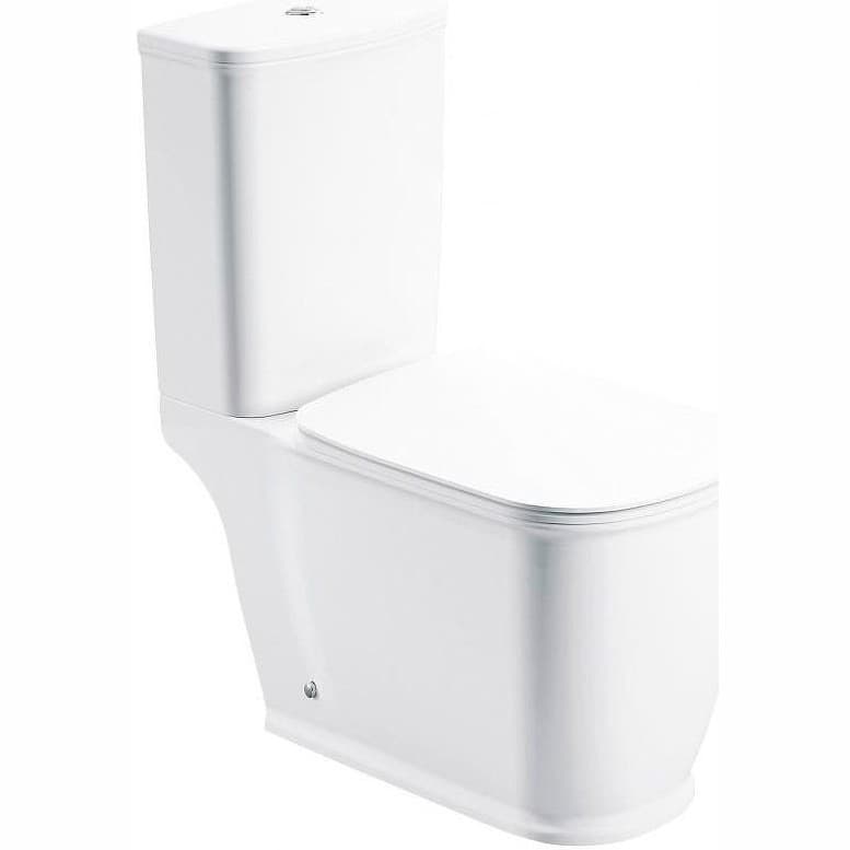 Унитаз-компакт безободковый BelBagno (Бельбагно) Prado с сиденьем и без бачка BB10150CP/BB10150SC