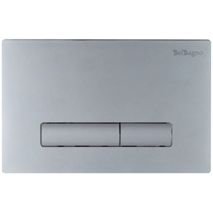 Кнопка смыва BelBagno (Бельбагно) Genova хром матовый BB020-GV-CHROME.M