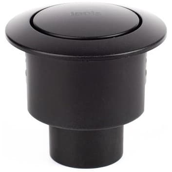 Кнопка слива для арматуры Iddis (Иддис) Optima Home 1-ур 38 мм черный матовый 92038MB1AR