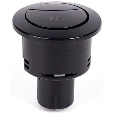 Кнопка слива для арматуры Iddis (Иддис) Optima Home 2-ур 38 мм черный матовый 92038MB2AR